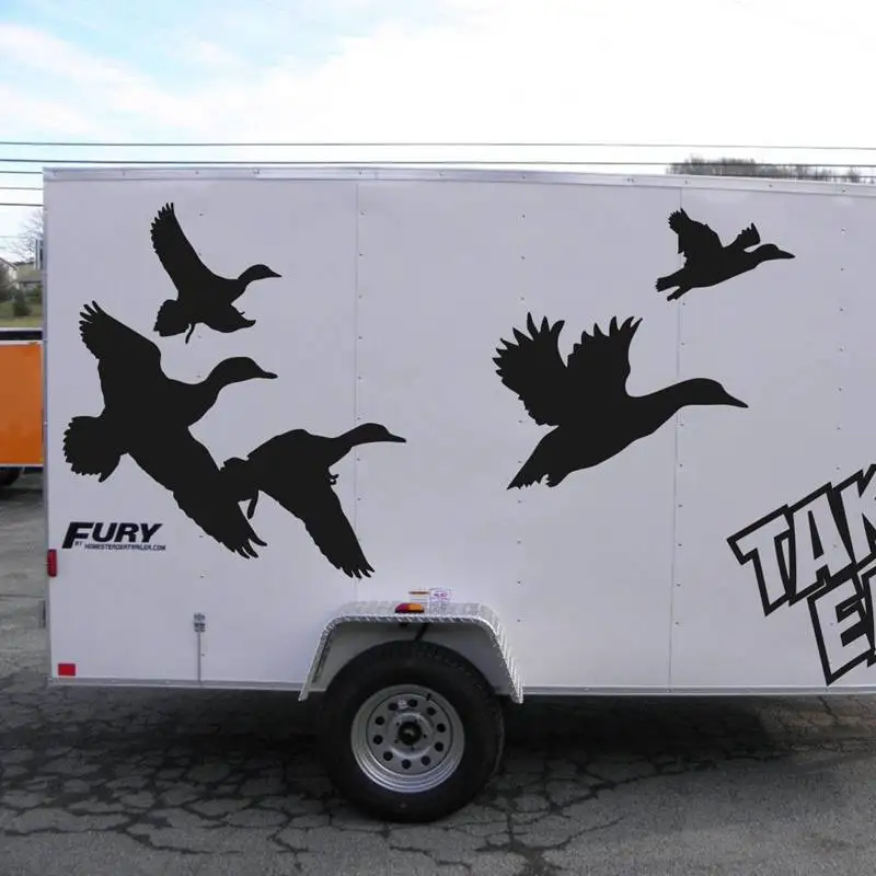 

Hunt Sticker Car Hunting Shoot Wild Duck Hunter Shop Posters Vinyl Wall Decals Decor Chase Mural Sticker