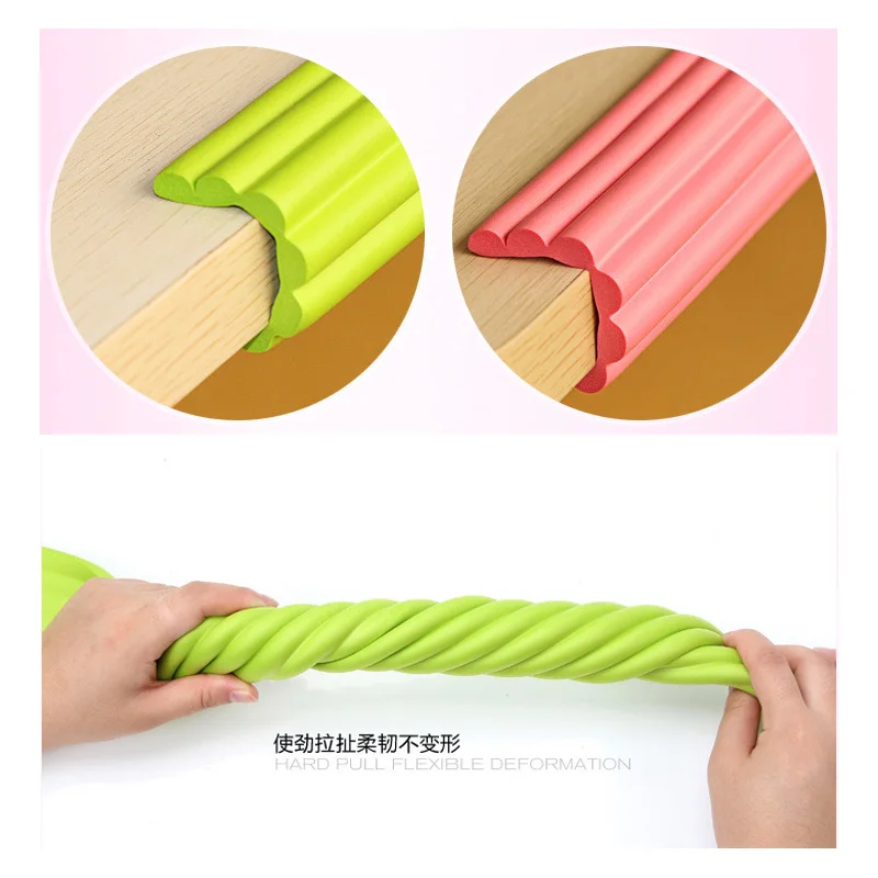 2m Baby Child Kids Table Desk Furniture Edge Corner Safety Guard Protection Security Protector Wide Cushion Pad p