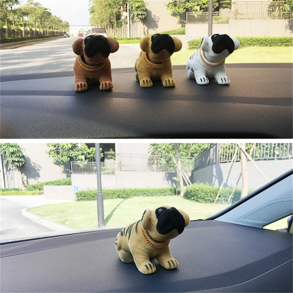 Автомобильный Стайлинг Bobblehead собака авто украшение приборной панели кивающая собака шар пей кукла автомобиль орнамент встряхивание собака автомобиль аксессуары для интерьера