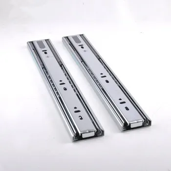 

2 unit Steel Ball drawer slide keyboard drawer slide Furniture rails hardware Buffer 10/12/14/16/18/20/22 inch sliding guide