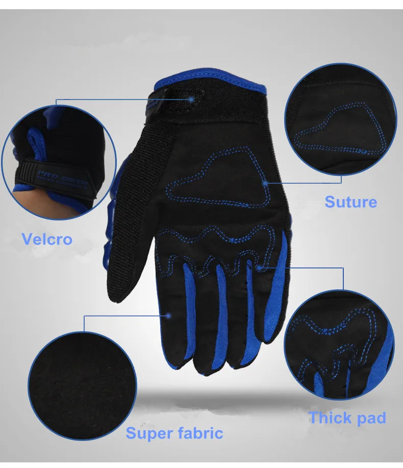 PRO-BIKER, полный палец, зимние, мотоциклетные перчатки, для езды, Guantes, moto cicleta, Luvas de, для езды на велосипеде, мото, rbike, перчатки, перчатки для мотокросса