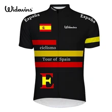 Велосипедная команда Pro велосипедная футболка Ropa Ciclismo испанская