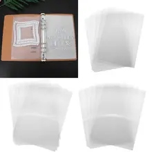 5 шт./пакет прозрачный держатель коллекции страниц сток книга альбом коробка для хранения поставка аксессуар