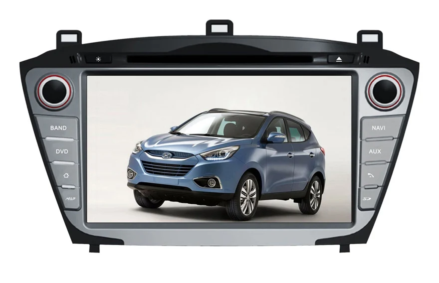 Discount Android 7.1 Car Radio Video Player for Hyundai 2014 IX35 low /2014 IX35 high DVD GPS 7