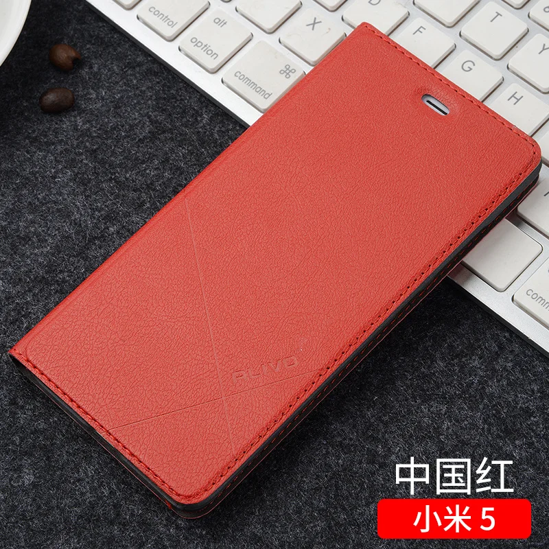 alivo фирменный для Xiaomi Mi 5 M5, роскошные Fundas кожаный чехол-портмоне с откидной крышкой чехол для Xiaomi Mi 5 m 5 5,1" дюймовый защитный рукав - Цвет: 1