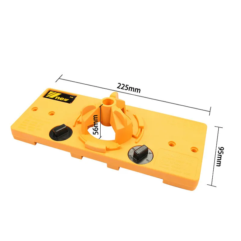 35MM Cup Style Hinge Drill Bit Boring Guide Door Hole Drill Locator Jig Drill Guide With Vise Grip For Kreg Tools Set