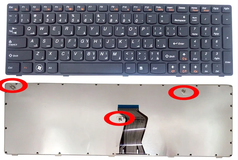 

News keyboard for LENOVO G570 G575 G575GL G570A Z565 Z560 G770 G780 ARABIC/FRENCH/Deutsch German/JAPANESE/RUSSIAN/US layout