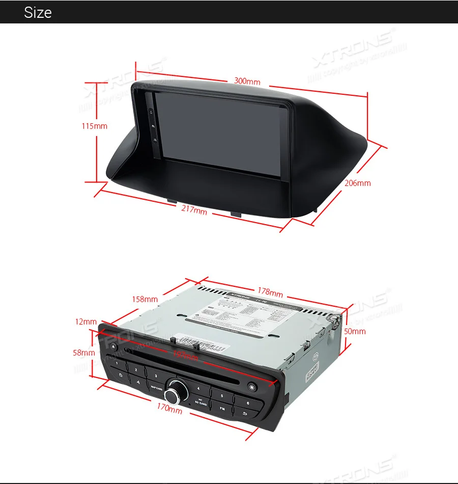 Discount 7" Android 9.0 Pie OS Car DVD Multimedia Navigation GPS Radio for Renault Megane III 2008-2015 & Renault Fluence 2008-2015 23