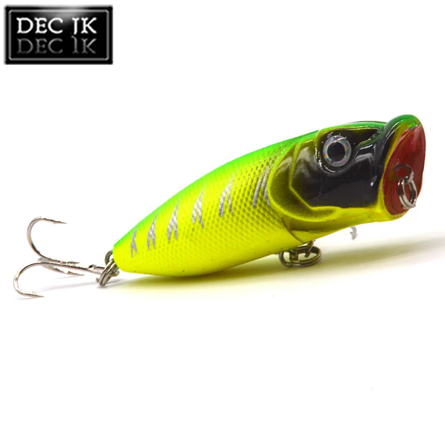 12PCS Poper Hard Artificial Laser Fake Bait Jerkbait Swimbait Lure For Fish Trolling Hooks Fishing Lures Sea Tackle Topwater (6)