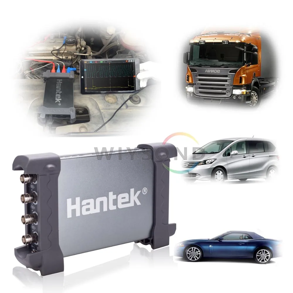 

O099 6074BE (Kit I) Over 80 Types of Automotive Measurement Function USB2.0 4 Isolated Channels Oscilloscope 70MHz bandwidth