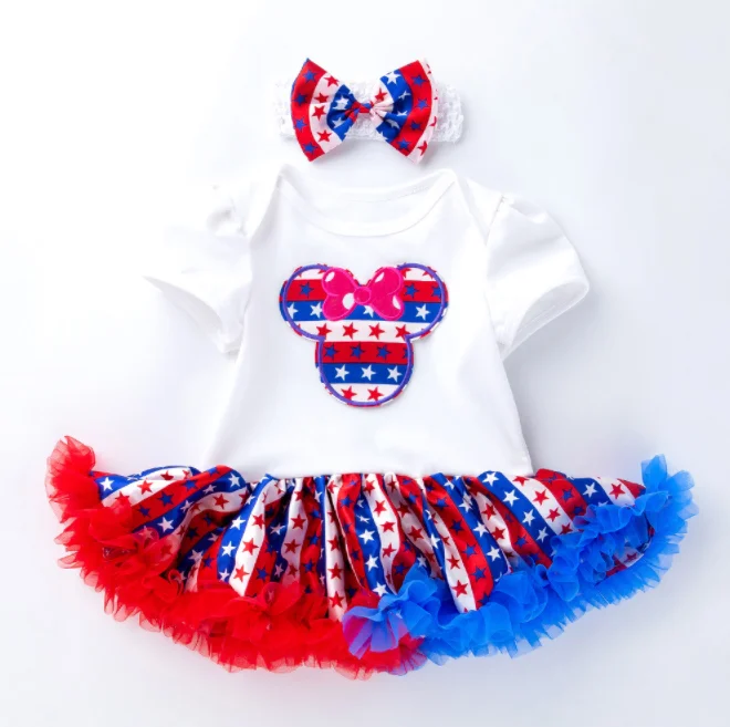 

4th of july outfit clothes kids princess dress kids dresses for girls 2019 cotton cartoon casual beautiful princess red
