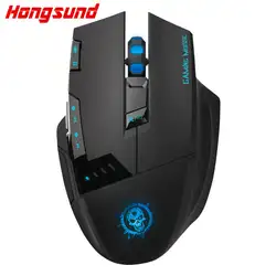 Hongsund C50 беспроводная мышь настольный компьютер игровая мышь Интернет светодио дный CF Профессиональный 7d мышь USB
