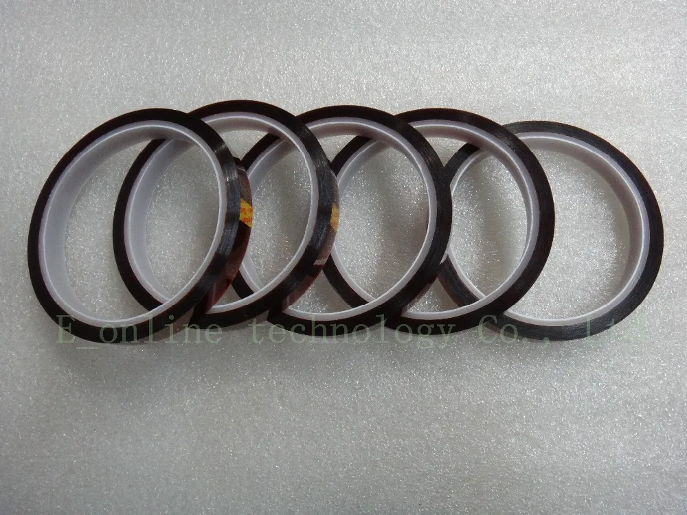 

100pcs/lot 10mm x 30M 100ft High-quality BGA Polyimide Tape High Temperature Resistant Tape
