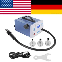 1 комплект цифровой паяльной станции 1000 Вт паяльная станция с горячим воздухом светодиодный тепловой пистолет инструмент estacion de soldadura smd 220 в EU Plug