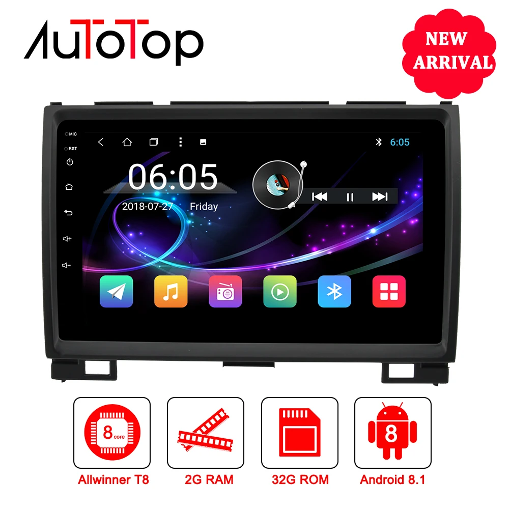 

AUTOTOP Android 8.1 Haval Hover Greatwall Great wall H5 H3 Car DVD GPS 4G WiFi Bluetooth 2 Din Navigation Radio Car Multimedia