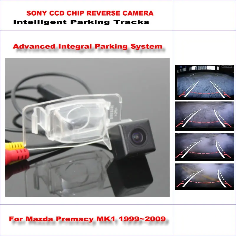 

For Mazda Premacy MK1 1999-2009 Car Rear Camera Intelligent Parking Tracks Backup Reverse Dynamic Guidance Tragectory CAM