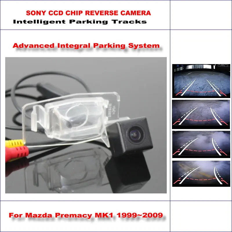 

Rear Camera For Mazda Premacy MK1 / Tribute Intelligent Parking Tracks Backup Reverse / 580 TV Lines Dynamic Guidance Tragectory