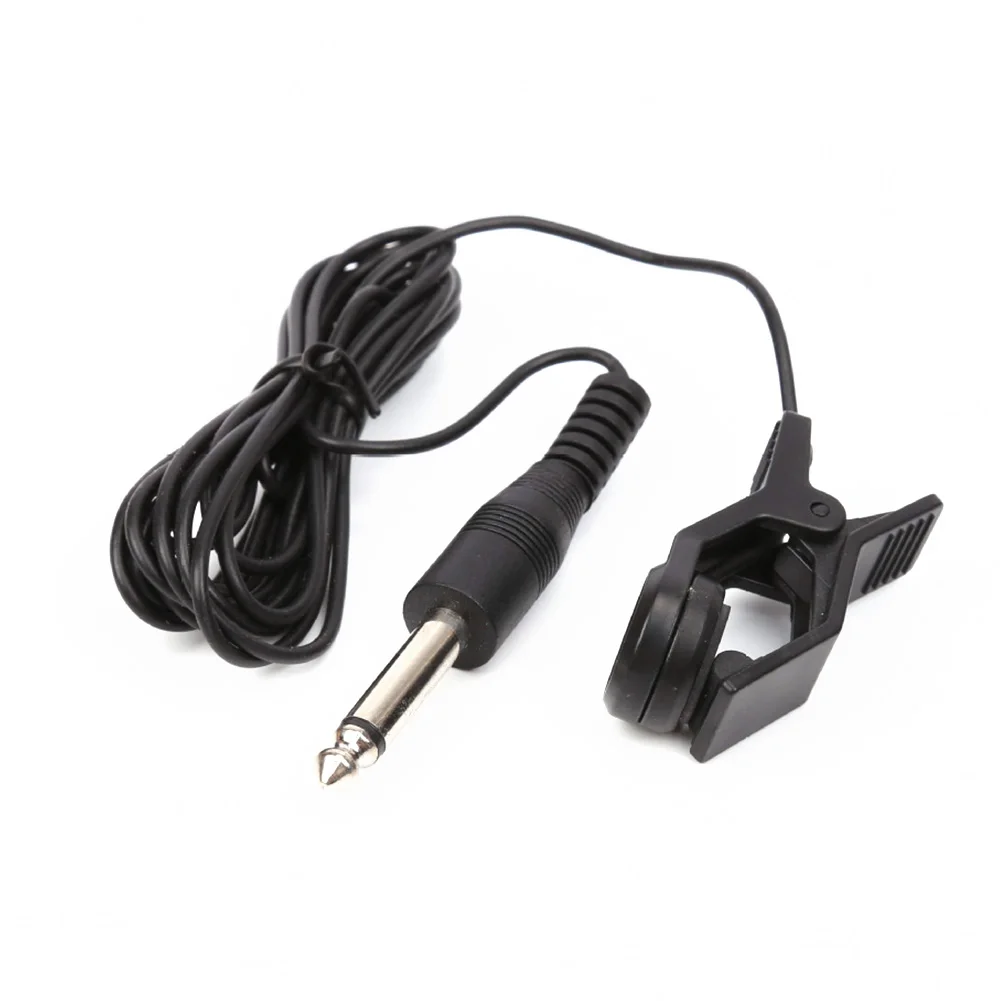 

Ukulele Pickup Acoustic Guitar Plastic Cable Tuner Violin Electric Music Instrument With 1/4 Inch Plug