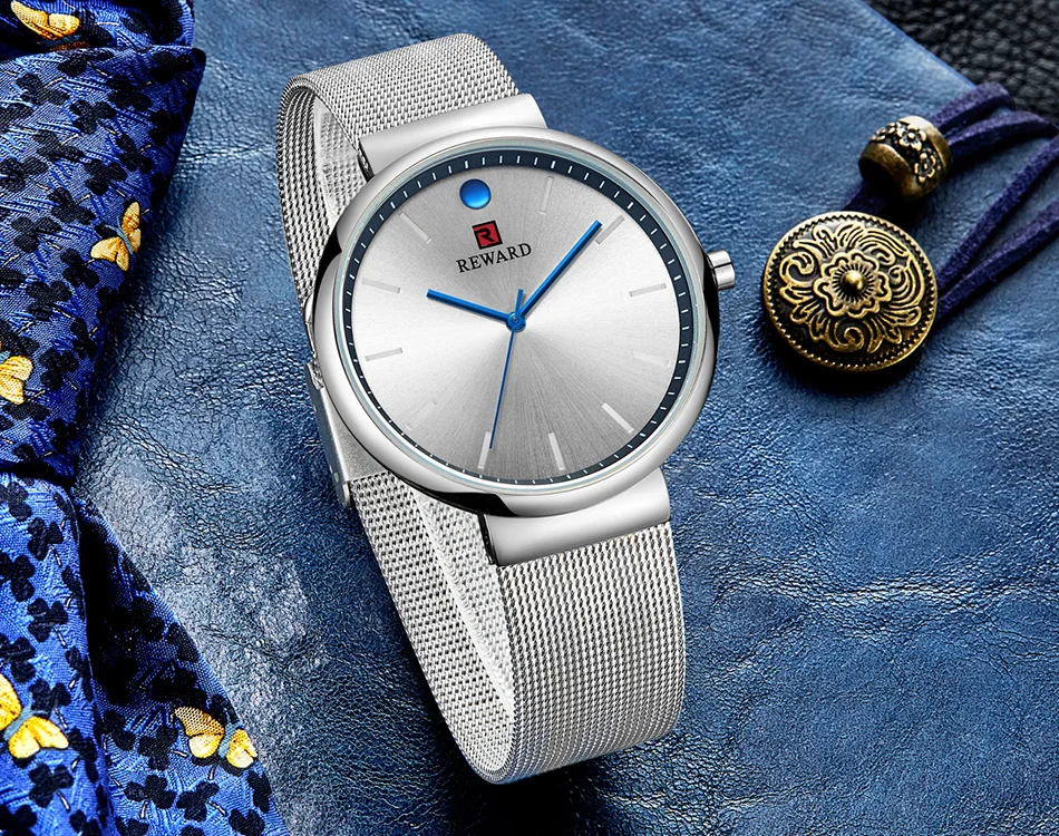 Мужские часы Топ бренд класса люкс ультра-тонкие кварцевые часы мужские Reloj простые водонепроницаемые Серебряные наручные часы для мужчин Relogio Masculino