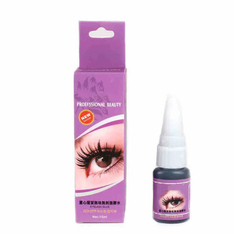 15g Pro quick dry Korea eyelash extension glue makeup eyelash glue low