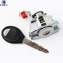 CHKJ цилиндр замка левой двери для Nissan Teana Замена Авто Замок зажигания Набор с 1 шт. ключ