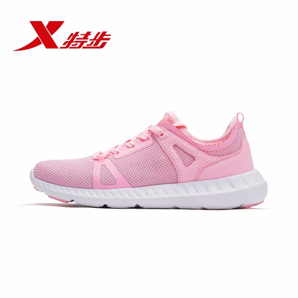 

982218329562 Xtep 2018 Autumn Casual Shoes Breathable Air Mesh Tennis Golf Outdoor Woman Sport Walking Shoes
