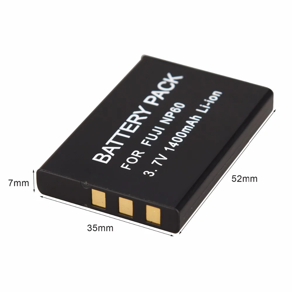 1400 мА/ч NP 60 30 CNP FNP60 NP60 Аккумулятор для Fujifilm FinePix F601 зум 50i F410 F401 M603 F404 F603 D L12 Li2|digital