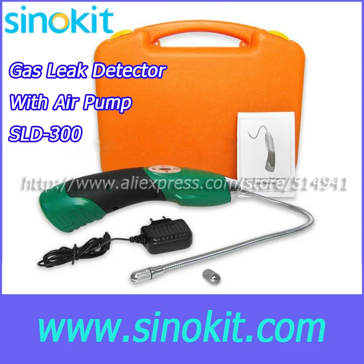 

Handheld Semi-Conductor Sensor Refrigerant Leak Detector 2g/yr Sensitivity - SLD-300