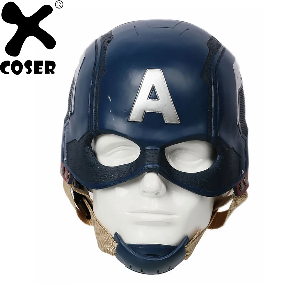 

XCOSER Captain America 3 Civil War Helmet Movie Cosplay Props Top Quality Helmet Party Cool Cosplay Accessories Full Head Mask