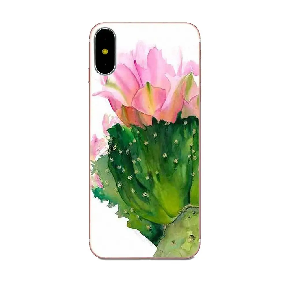 Роскошные растения кактус прекрасный для Huawei Honor 4C 5A 5C 5X 6 6C 6A 6X 7 7X 8 9 V8 V10 Y3II Y5II Y6II G8 P7