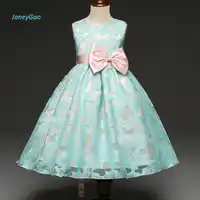 JaneyGao Flower Girl Dresses 2019 New Pageant First Communion Dresses for Little Baby Wedding Party Sleeveless Bow Cheap Price
