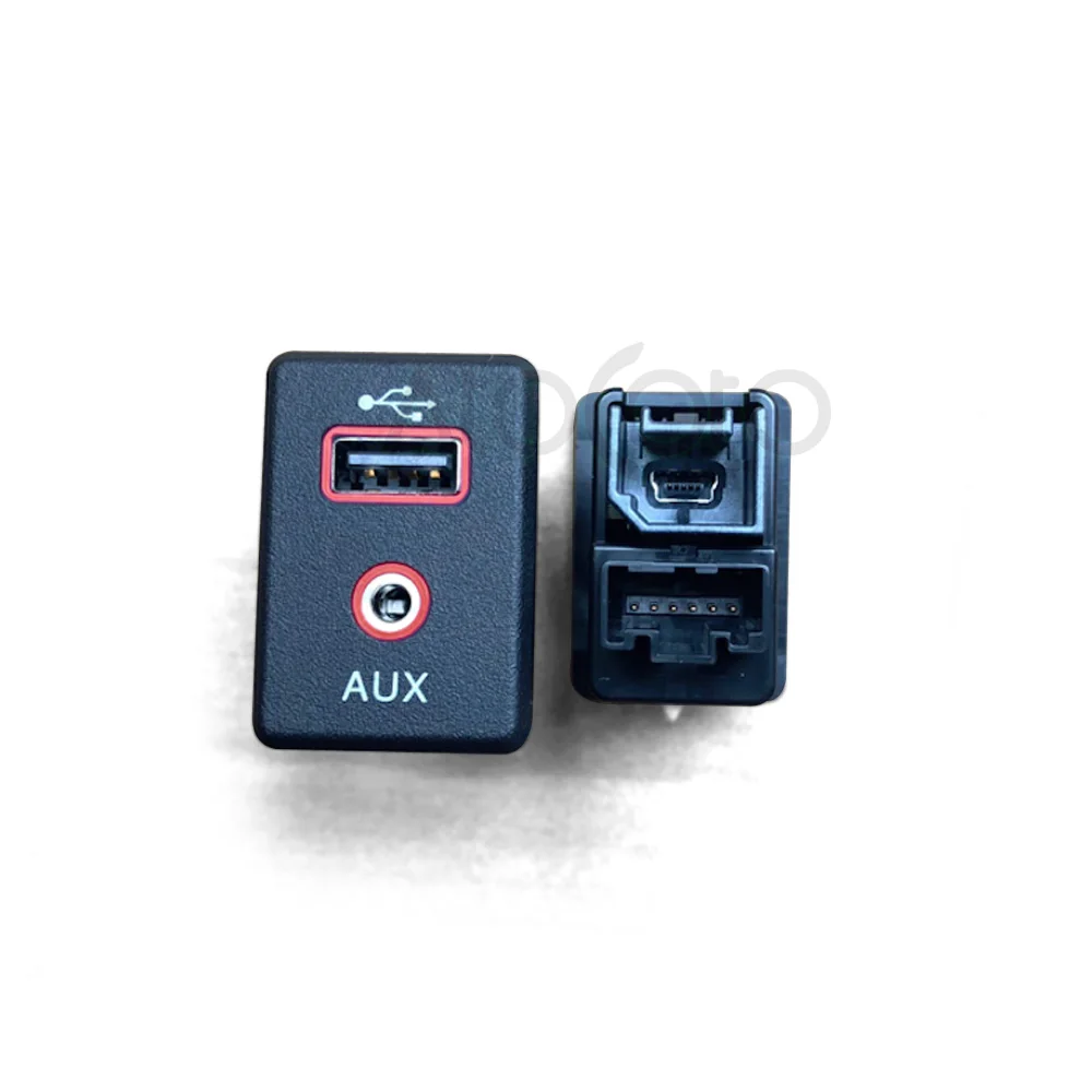 AtoCoto 4 контактный разъем AUX Mini USB для кабеля Nissan Teana X trail Rogue Qashqai Radio CD Navi DA