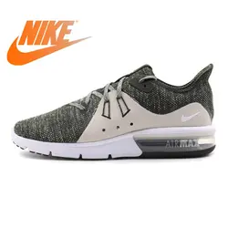 Оригинальные 2018 NIKE Air Max Sequent 3 мужские кроссовки амортизация на шнуровке износостойкие дышащие Спортивные кроссовки 921694