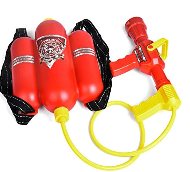 Рюкзак пожарный игрушечный водяной пистолет опрыскиватель для детей Детская летняя игрушка пистолет уличные игры Детский праздник
