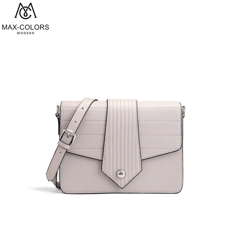 

MC Women Cow Leather Handbag Zipper & HASP Design Casual Tote Luxury Quality Flap Bag Female Messenger Bags 2018 New Summer
