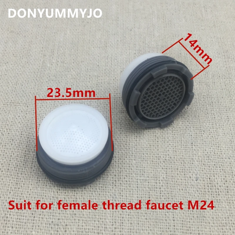Faucet Aerator Filter Spout Water Saving Hidden Aerators 2pcs For Public Faucet Accessories