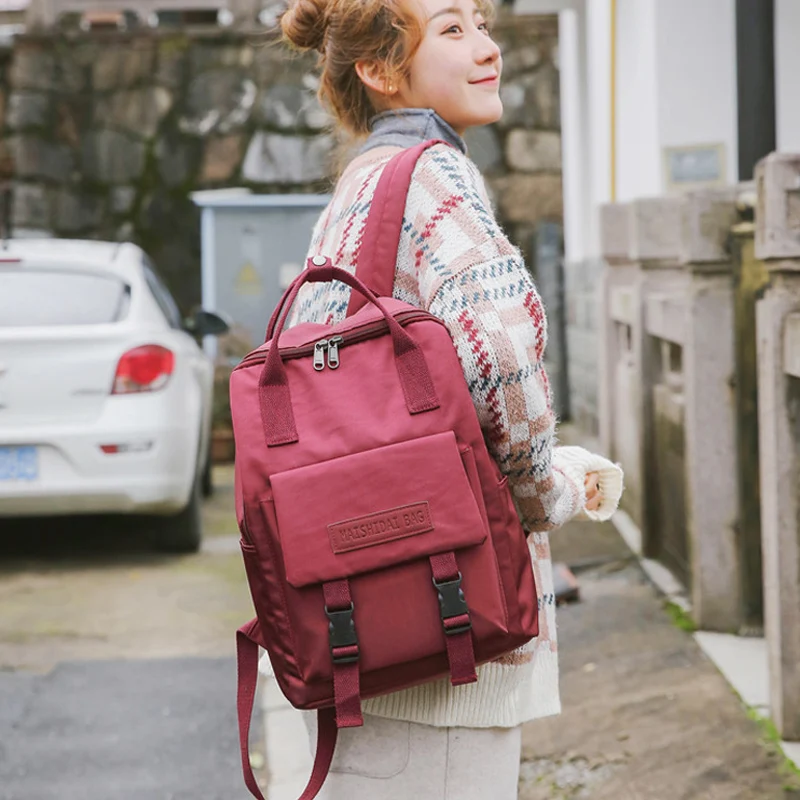 Школьный рюкзак в консервативном стиле, женские школьные рюкзаки с большой вместительностью, сумка для девочек-подростков, модная сумка для книг, женская сумка через плечо