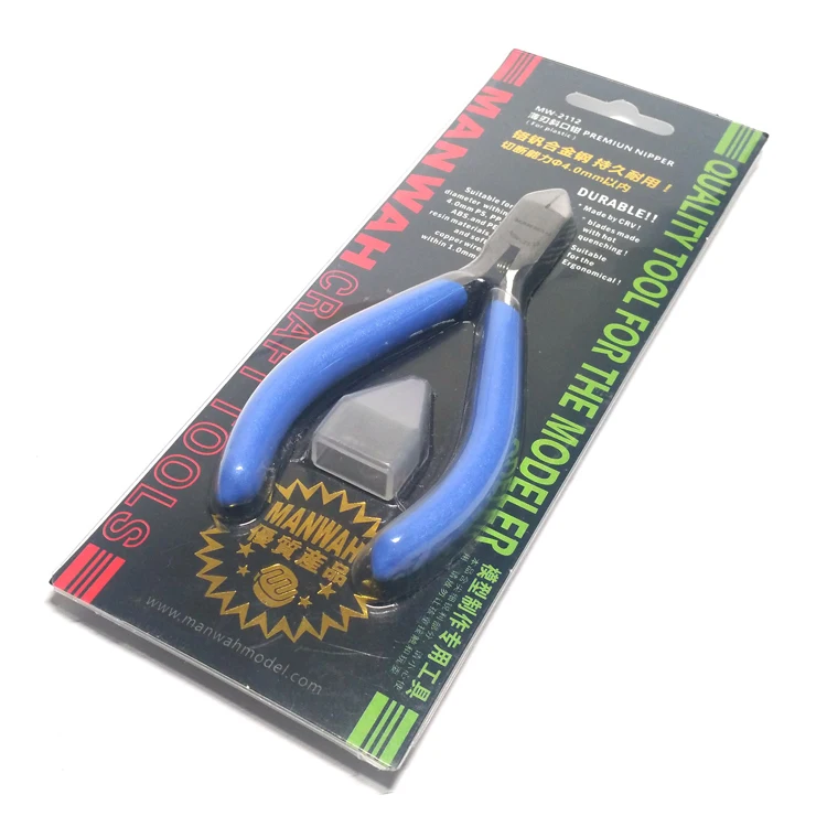 

NEW MANWAH MW-2112 Premium Nipper Thin Blade Diagonal Pliers, Model Craft Tools,for Plastic
