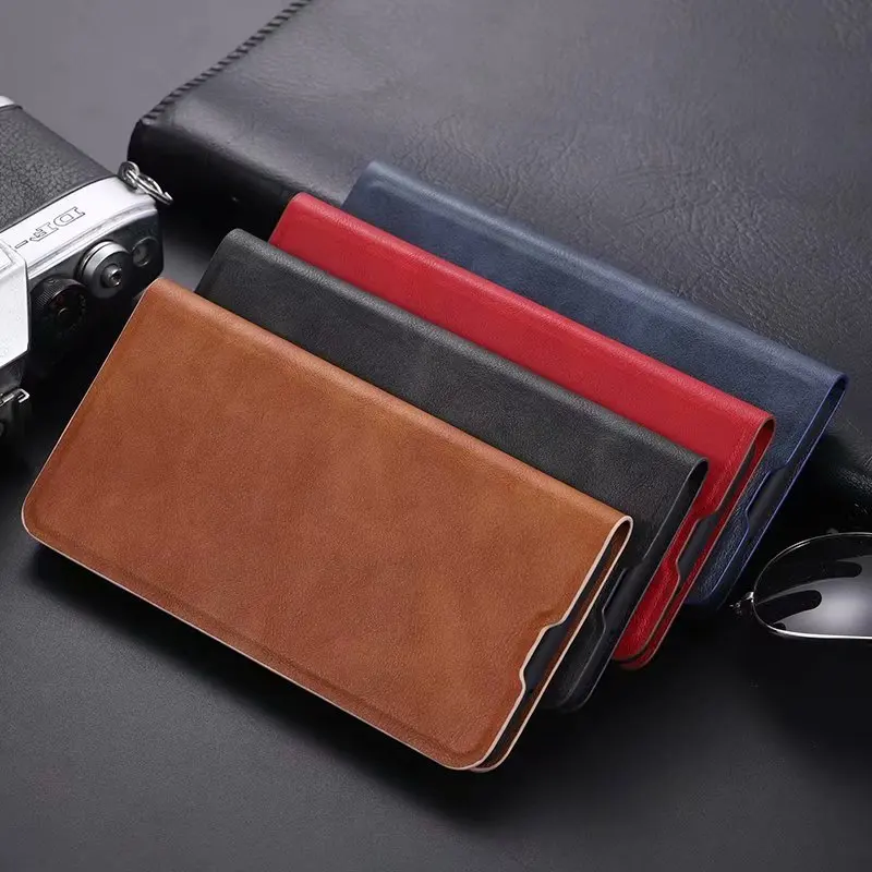 Кожаный чехол-бумажник в стиле ретро с подставкой и откидной крышкой для Xiaomi Redmi 8A, чехол-книжка с магнитной застежкой и отделениями для карт