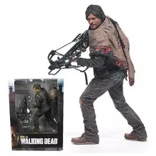 NEW hot 25cm The walking dead Daryl Dixon Action figure toys doll collection Christmas gift