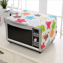 Пылезащитные Чехлы для духовки, мультяшная сумка для хранения, домашний декор, для микроволновой печи, пылезащитная крышка, для кухни, бытовой Органайзер