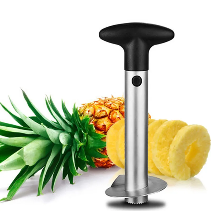 Stainless Steel Pineapple Peeler Cutter Slicer Corer Peel Core Tools