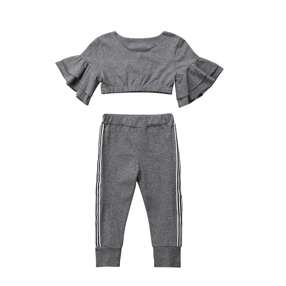 Emmababy осенние детские брюки с длинным рукавом и круглым вырезом | Мать ребенок