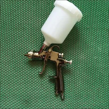 SAT0084 воздушные кисти краска пистолет для монтажной пены Хромовая распылительная краска порошковой краской распылительный Пистолет hvlp пистолет-распылитель