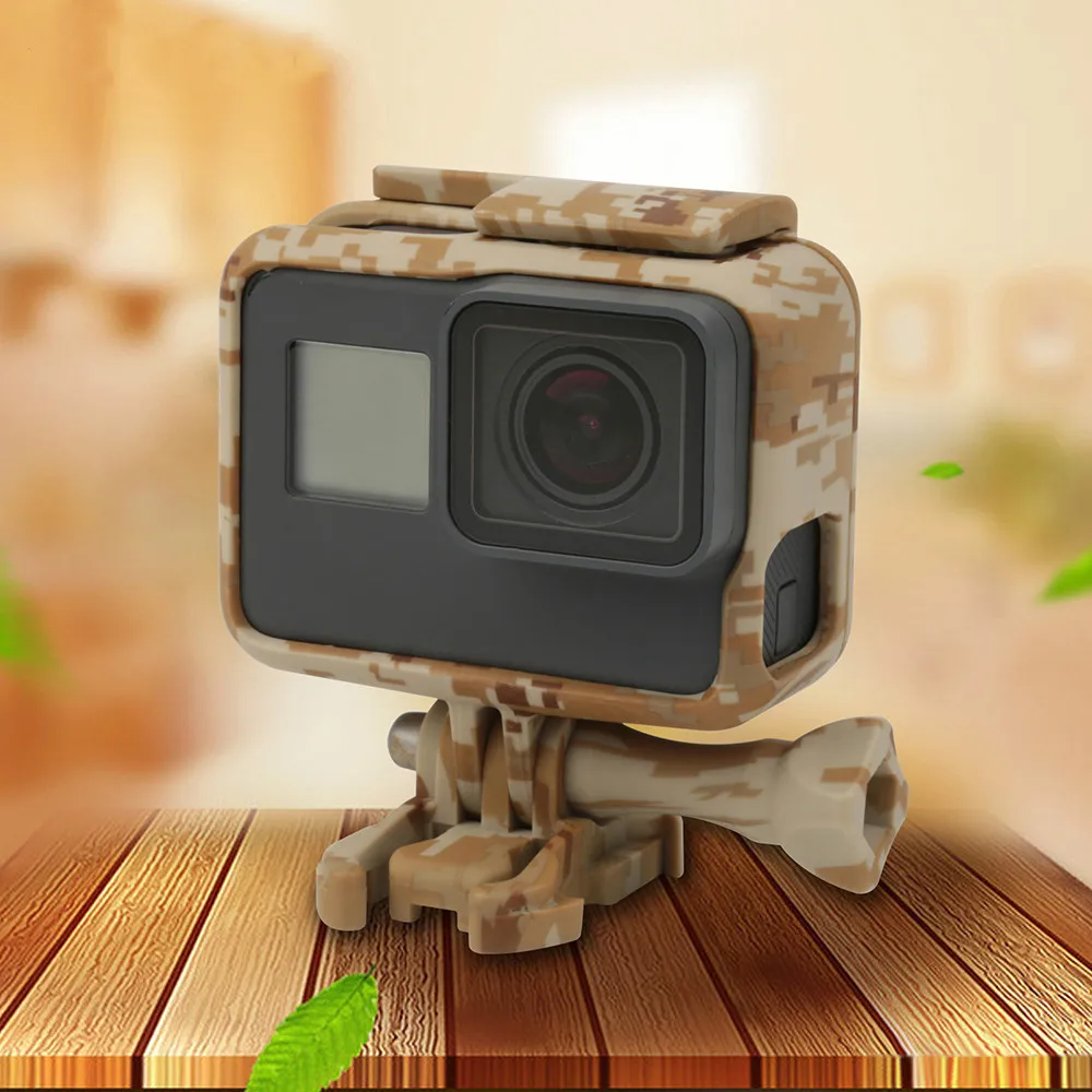 

Standard Protective Housing Case Shell for GoPro Hero 5 Camo Camouflage Standard Border Frame for Go Pro Hero 5 Sport Camera