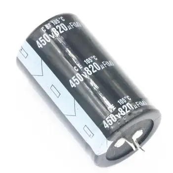 

ARTHYLY 450V 820UF 450V820UF Electrolytic Capacitor 35*60 Audio Amplifier