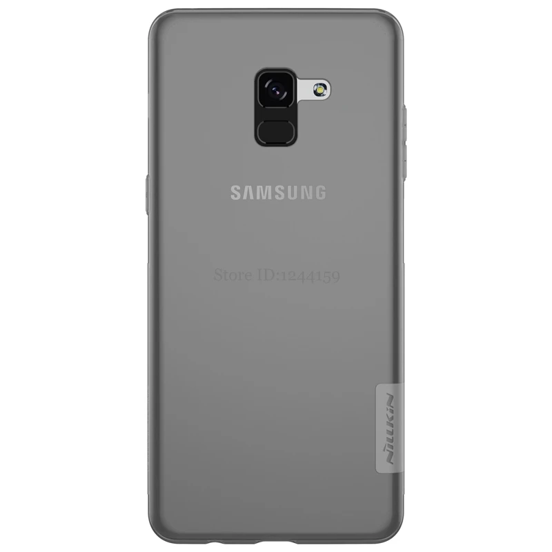 Для Samsung galaxy a8 плюс чехол Nillkin nature прозрачный мягкий кремний ТПУ Protector чехол для galaxy a8 плюс