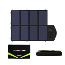 X-DRAGON Fold Portable Solar Charger for iPhone iPad Macbook Acer Huawei Xiaomi Samsung HTC LG Hp ASUS Dell Alienware ROG MSI.