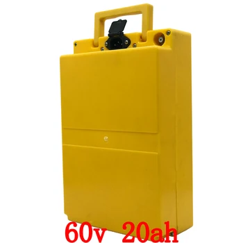 شراء60V Ebike بطارية 60V 20AH الكهربائية دراجة بطارية ليثيوم 60V 20AH 1500W 2000W بطارية سكوتر كهربائي مع 67.2V شاحن