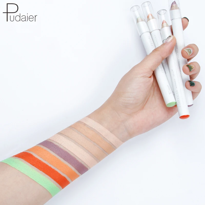 Pudaier 1PC 8 Colors Perfect Concealer Pencil Contouring Makeup Waterproof Cream Concealer With Sharpener Say Goodbay To Defect